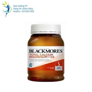 Canxi Blackmores Úc,viên uống bổ sung Calcium & Magnesium + D3 Total Blackmores .