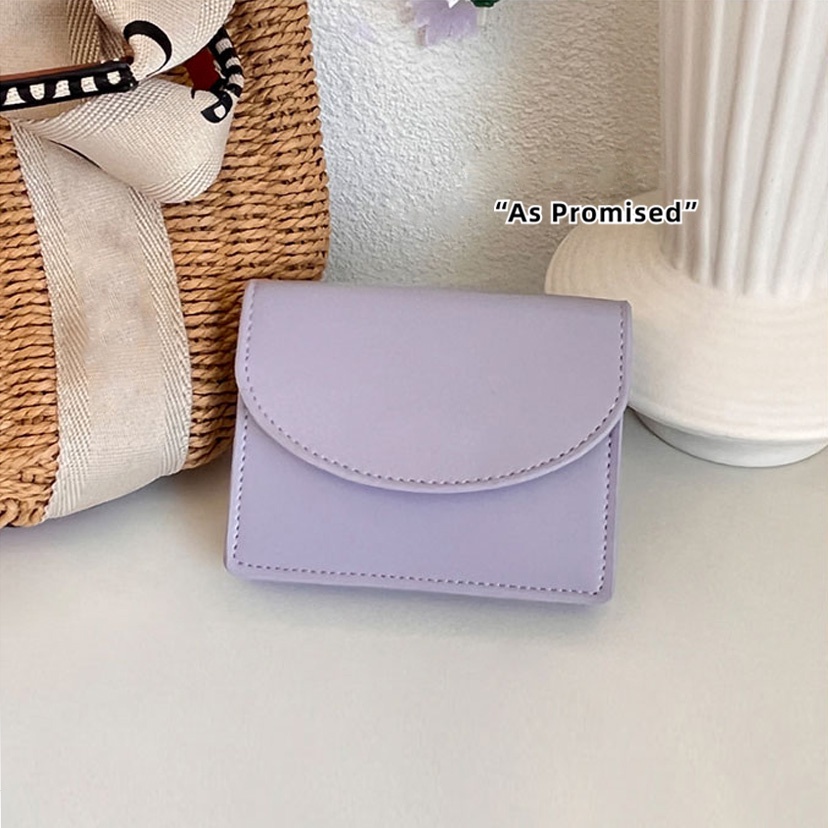 Ví da nữ PU Eira nhỏ gọn thiết kế basic 07C-TI