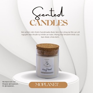 Nến thơm thiên nhiên không khói cao cấp Mơ Candle.