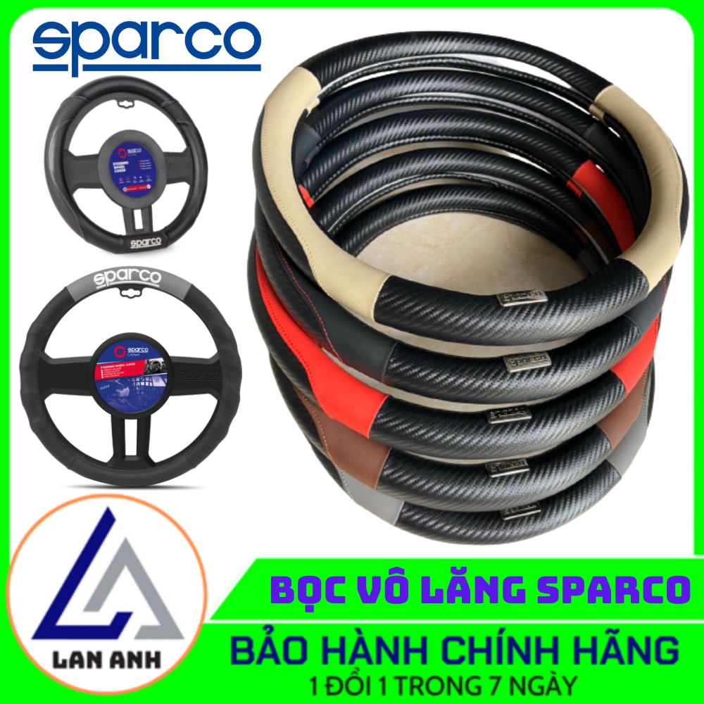 Bọc Vô Lăng Sparco Italia Cao Cấp Tăng Độ Thẩm Mỹ Tạo Cảm Giác Lái Thoải Mái Giúp Lái Xe Tự Tin An Toàn