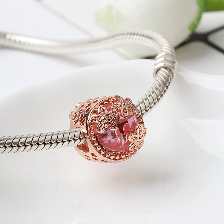 Charms vàng hồng xinh mẫu mới 2023