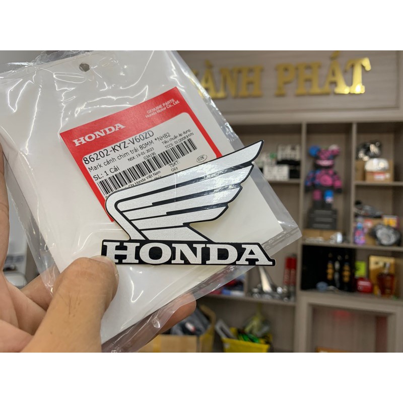 Tem cánh chim Future 125 Đen Trái