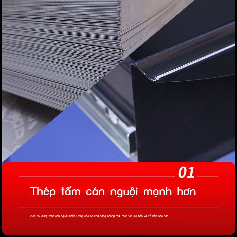 Đèn Xe Đựng Dụng Cụ Sửa Chữa Ô Tô Di Động Có Khóa Tủ Ngăn Kéo Cửa Đôi Tự
