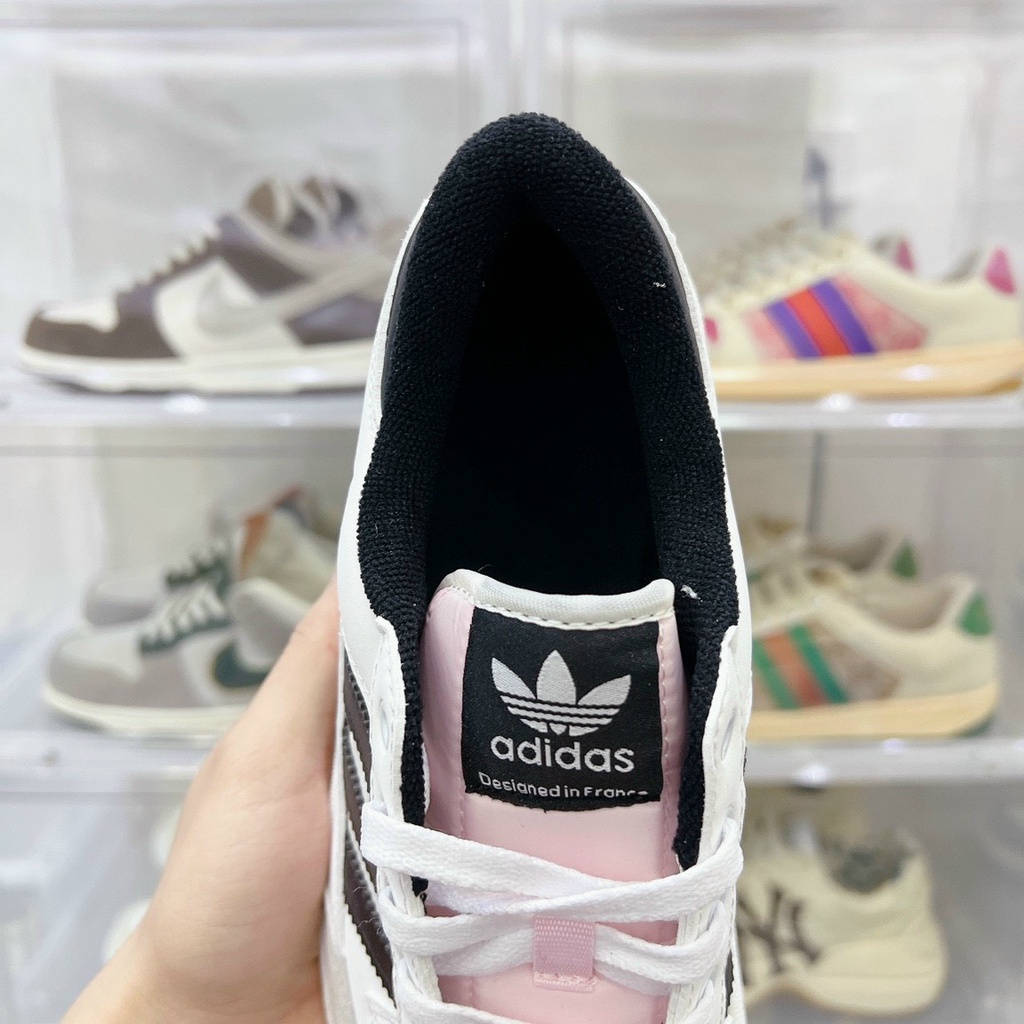 Giày Adidas forum trắng đen, adidas Forum vệt đen - size 36 - 43 full box - bill