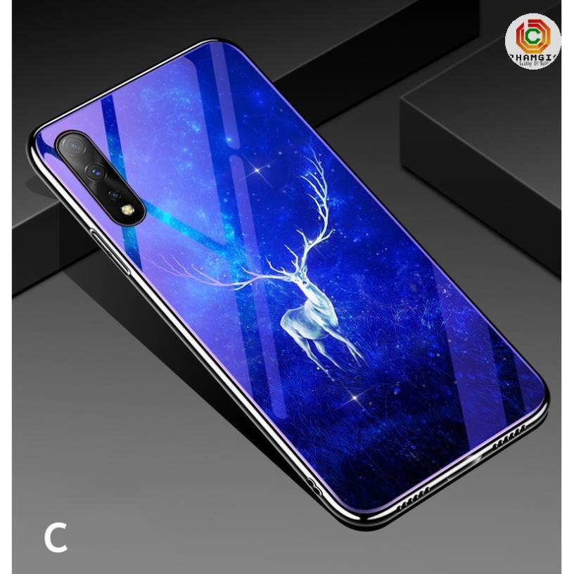 Ốp lưng kính cường lực 3D siêu chất điện thoại VIVO S1 (có video)