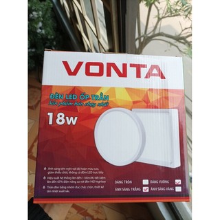 Đèn Led Ốp Trần Vonta ( Hàng Cao Cấp )