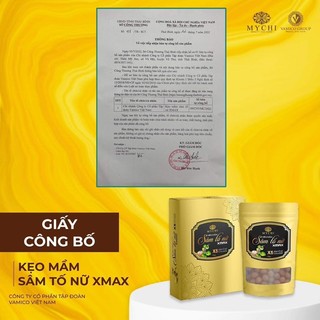 COMBO SỈ 10H KẸO MẦM SÂM TỐ NỮ XMAX MYCHI - TẬP Đoàn Vamico Việt Nam