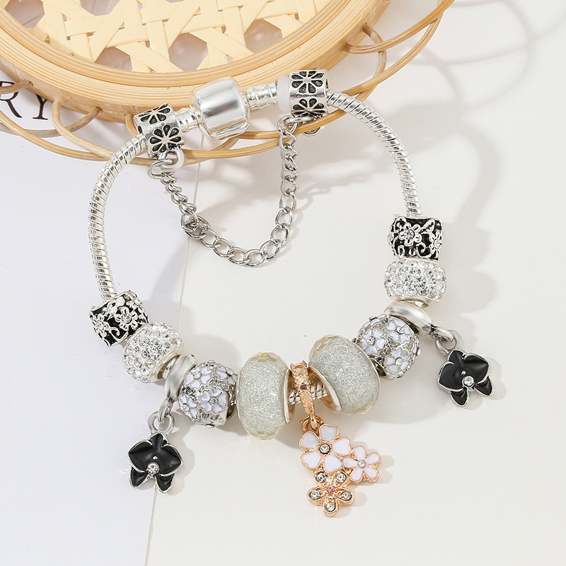 Vòng charm Pandora Hoa Anh Đào Đính Hạt