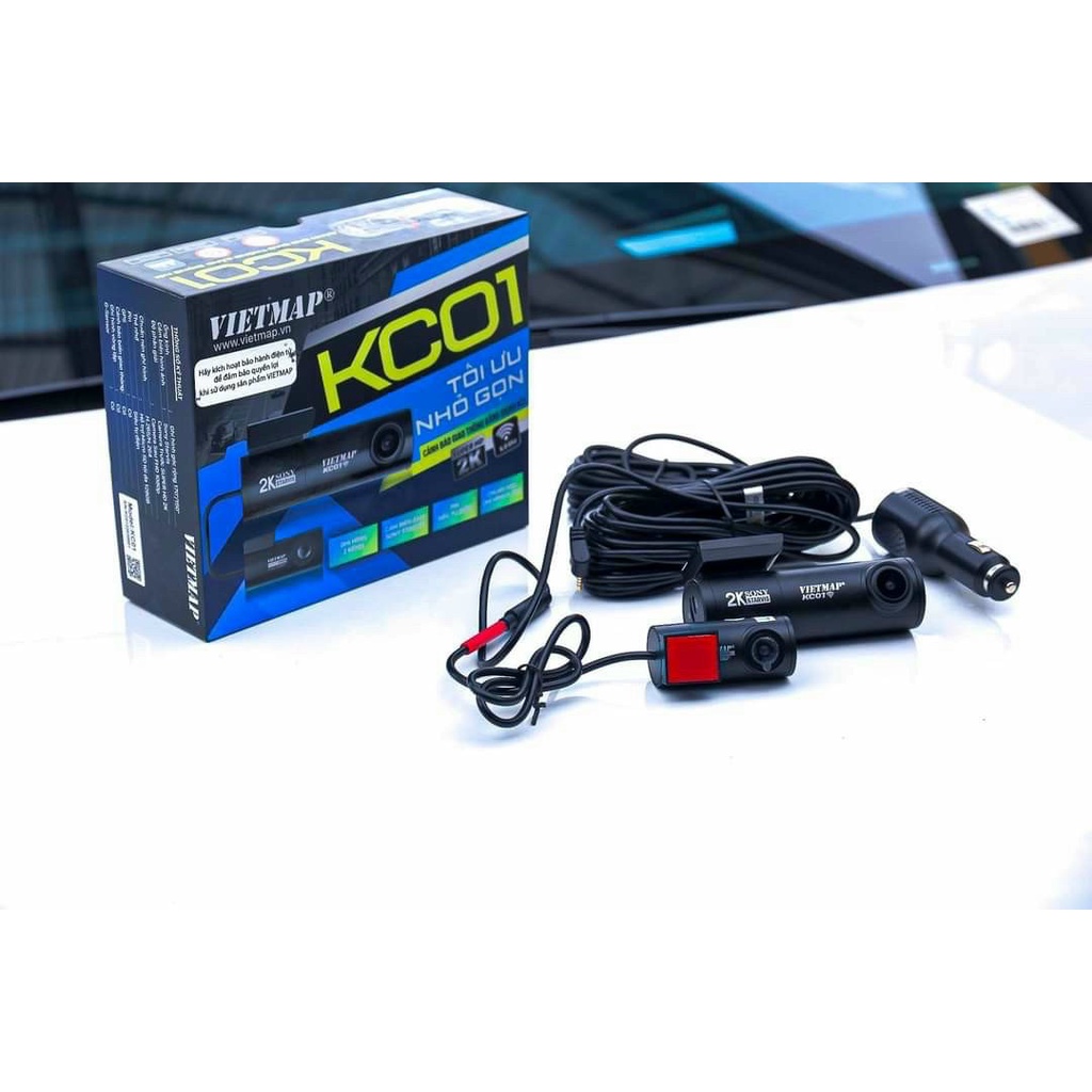 Camera Hành Trình Chính Hãng Vietmap KC01 pro Tặng kèm thẻ nhớ