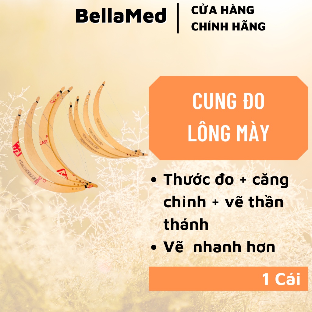 Cung đo chân mày, thước đo chân mày