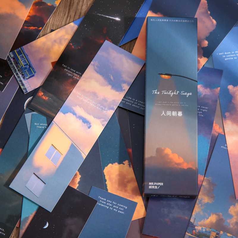 Bookmark Giấy, Thẻ Đánh Dấu Sách Set 10 Chiếc Nhiều Hình