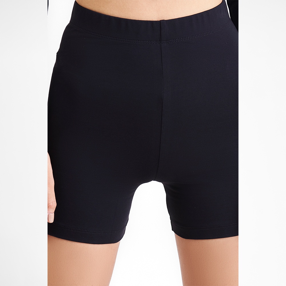 Quần biker nữ MARC FASHION dáng ngắn cạp cao lưng thun co giãn thoải mái CBVH091722