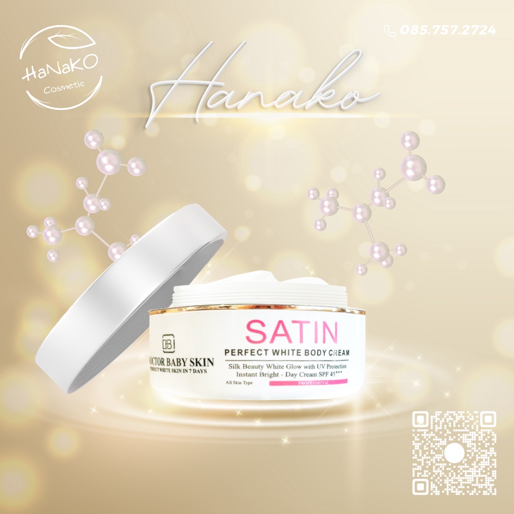 Kem Dưỡng Thể Trắng Da Satin Doctor Baby Skin