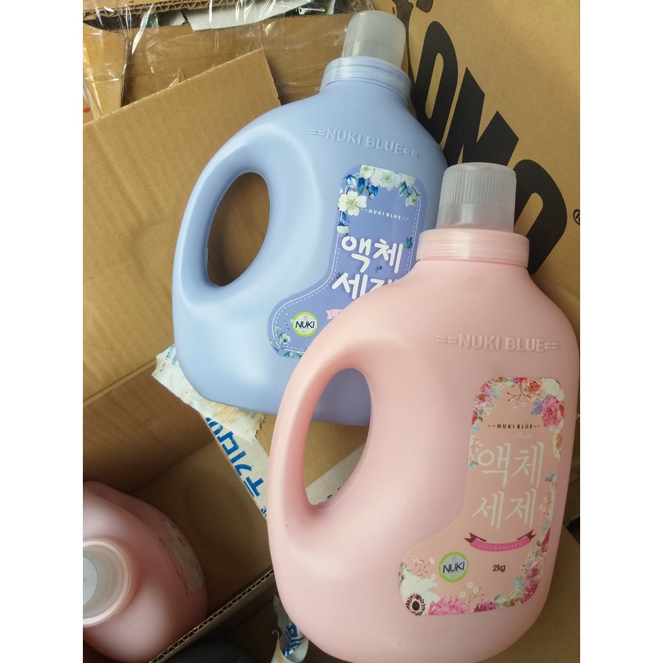 Nước Giặt Hàn Quốc Nuki Blue 2kg