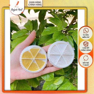 Khay bi mix size, khay bi trang trí móng tay nail - QN33