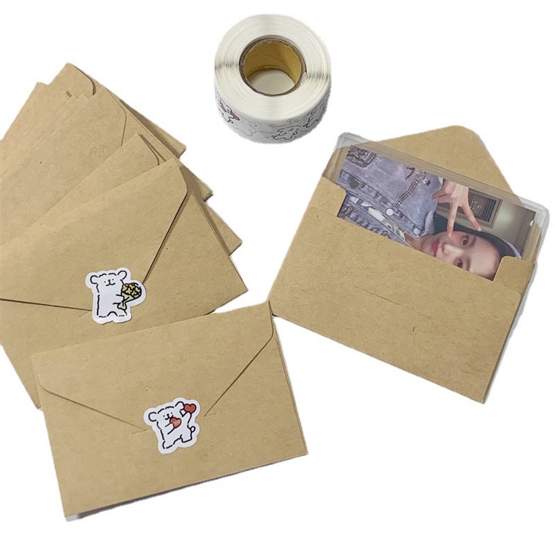 SET 5 BAO THƯ MINI GÓI CARD TẶNG QUÀ