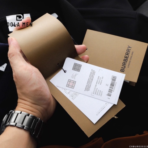 Áo Thun Nam Polo BURBERRY LOGO VÀNG Hàng Cao Cấp Dolamen Vải Hãng Không Xù Không Nhăn