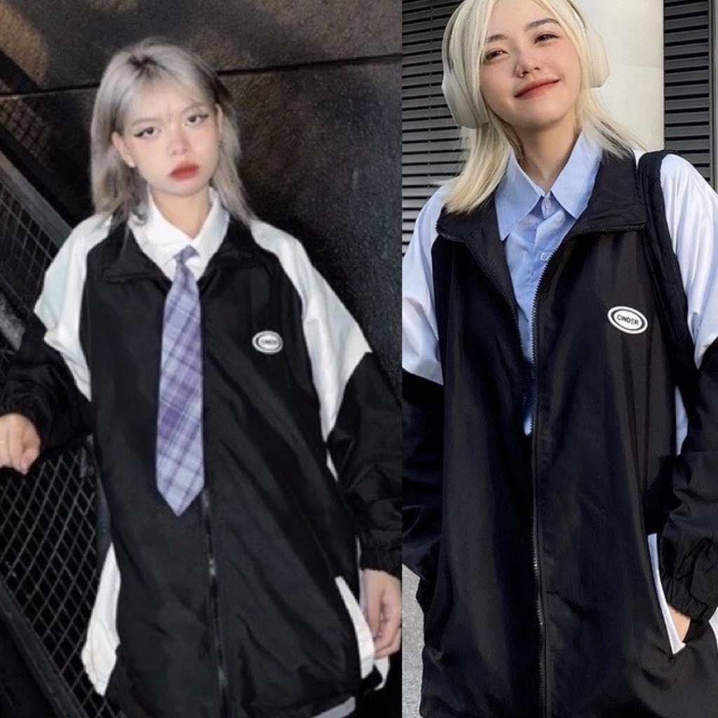 Áo khoác gió  Thêu trươc thêu sau siêu đẹp, Bo xuông dây rút, dễ mang form chuẩn i hình Bico studio 618