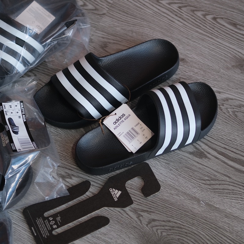 (Auth) Dép Adidas Adilette Aqua Comfort, hàng chính hãng có sẵn