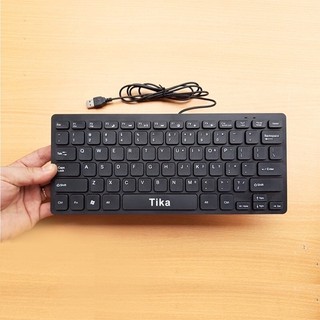Bàn phím máy tính mini Tika cổng usb
