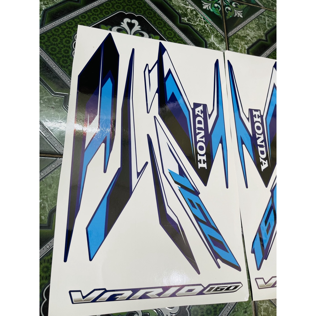 Tem rời Vario 160 - mẫu mới 2023 cho xe xanh