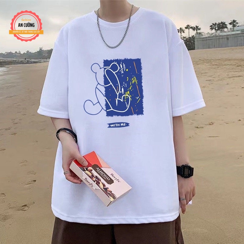 Áo thun nam, áo phông nam tay ngắn cổ tròn chất cotton dày dặn thoáng mát ATN022 - An Cường Fashion