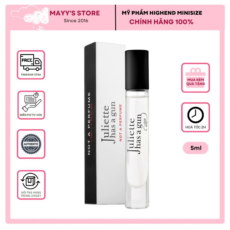 Nước Hoa Nữ Juliette Has A G.un Not A Perfume EDP 5ml