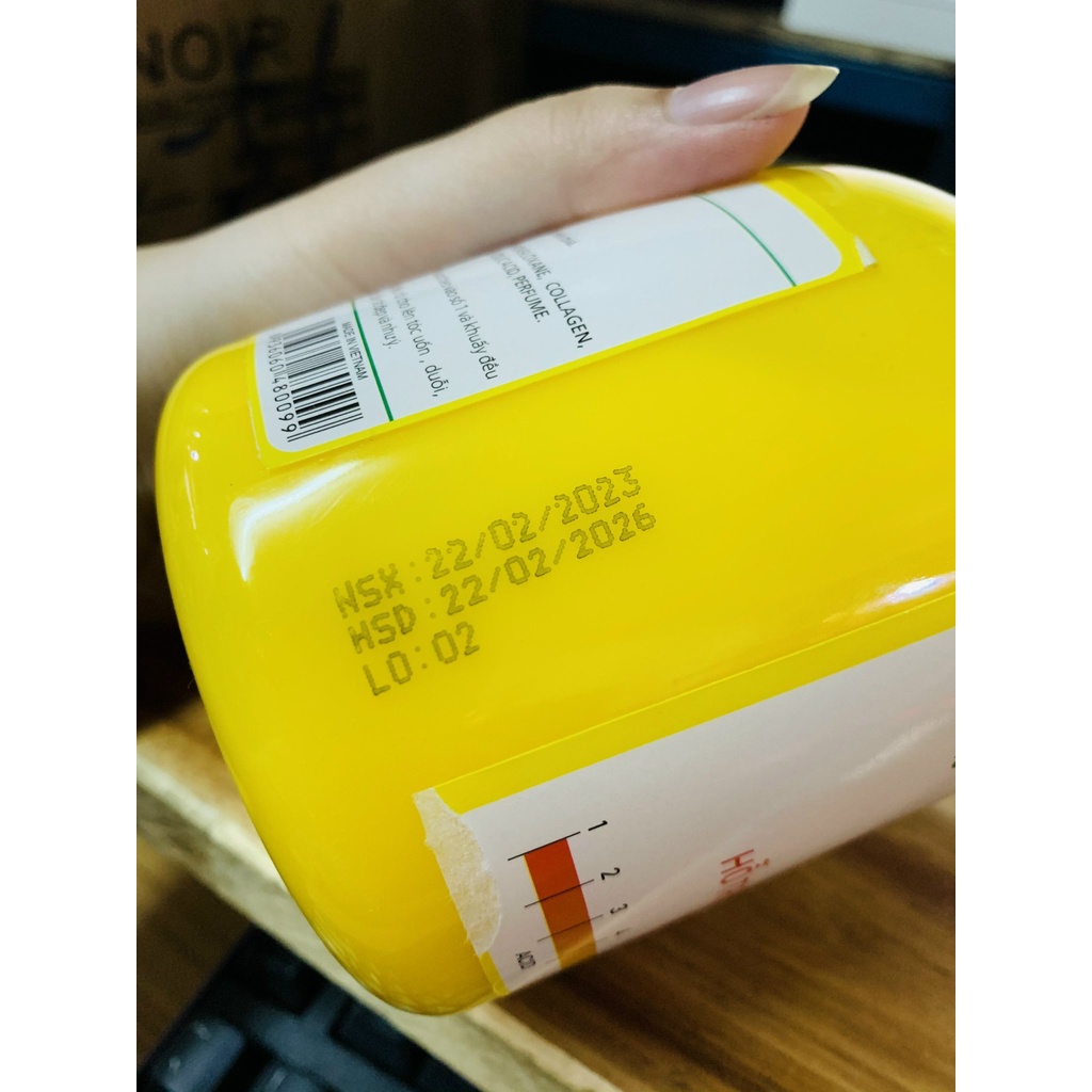 COLLAGEN-KERATIN- ACID-PROTEIN, ACID BÉO PLUS+, PH4.5 HAIR SILLE 450ML