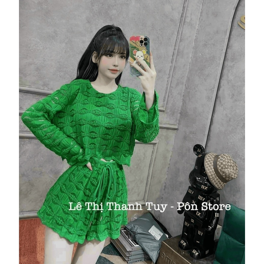 (HCM) Set đồ nữ ngắn tiểu thư siêu xinh - thời trang nữ tôn dáng , sành điệu , tiểu thư bánh bèo cho các nàng JANGMY SHO