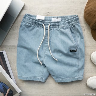 Quần short jeans BTM Studios cạp chun co giãn - 12.460.1