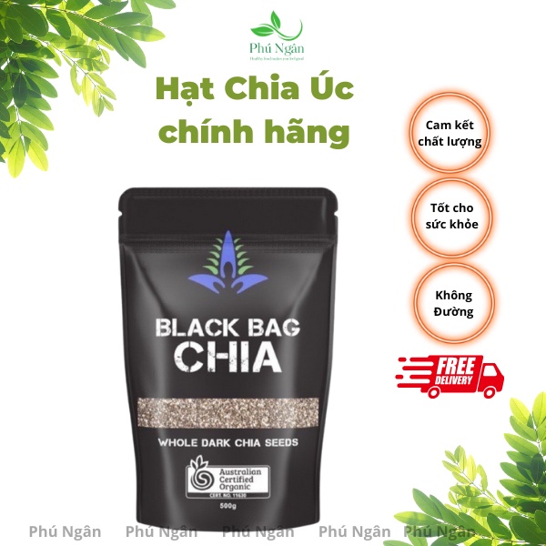 Hạt chia Úc Black Bag túi 500gr