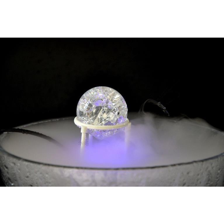Trái châu vân nứt 3cm/4cm/5cm - Quả cầu thủy tinh phụ kiện dành cho thác nước phong thủy