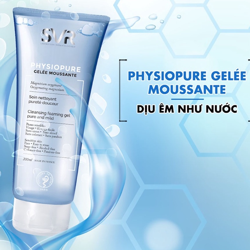 Gel Rửa Mặt SVR Physiopure Gelee Moussante