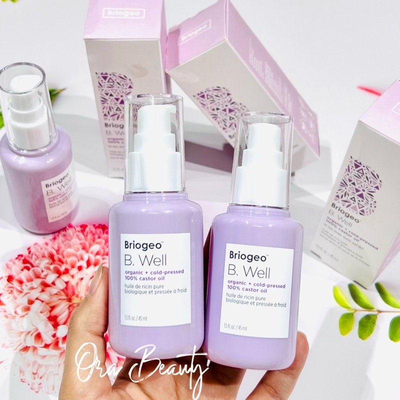 Dầu dưỡng Briogeo B. Well organic + cold-pressed 100% castor oil