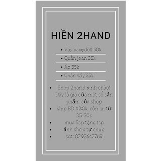 Đồ 2hand ( xem live lựa sản phẩm )