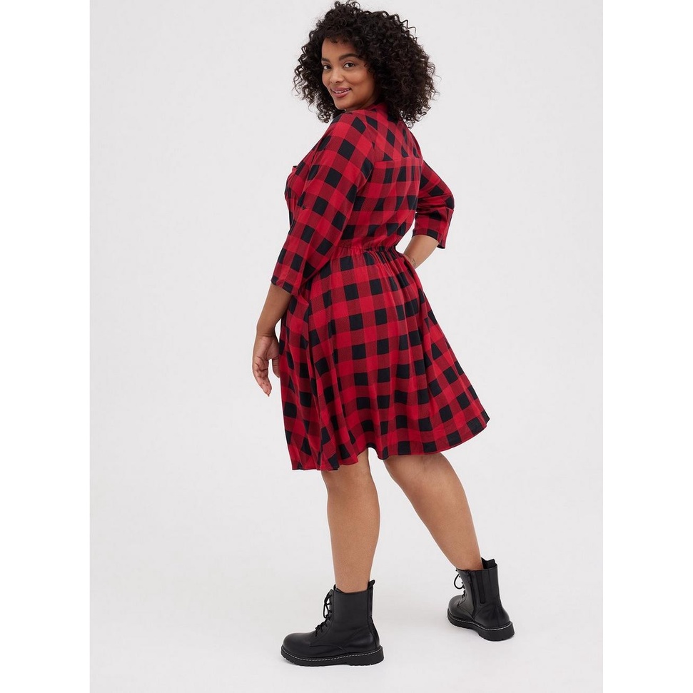 ĐẦM BABYDOLL BIGSIZE HOẠ TIẾT CARO