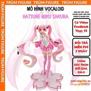 Figure Mô Hình Bé Miku Sakura Vocaloid hoa anh đào
