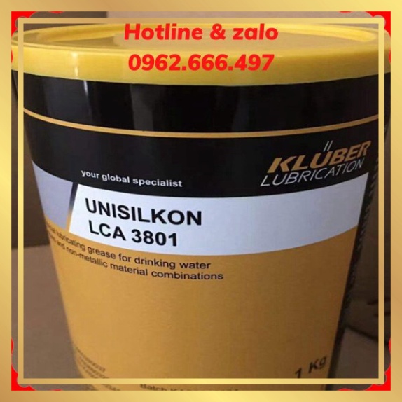 [TỐT NHẤT]  Mỡ đặc biệt Kluber UNISILKON LCA 3801