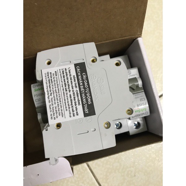 Cầu dao Aptomat MCB CB 1P 1 pha 1 Tép Sino 16A,20A,25A,32,40A,50A,63A