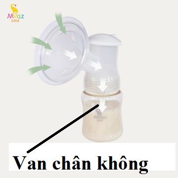 Van chân không Máy hút sữa điện đôi Moaz BéBé MB029