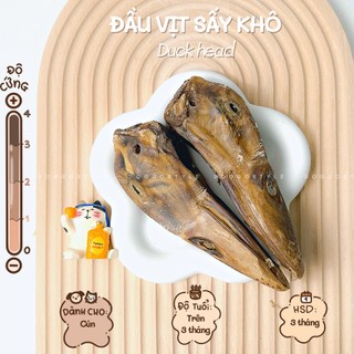 Treat Bánh Thưởng Cho Chó Đầu Vịt Sấy Khô DOGGOSTYLE Homemade Không Chất Bảo Quản 100G / Thức Ăn Cho Thú Cưng