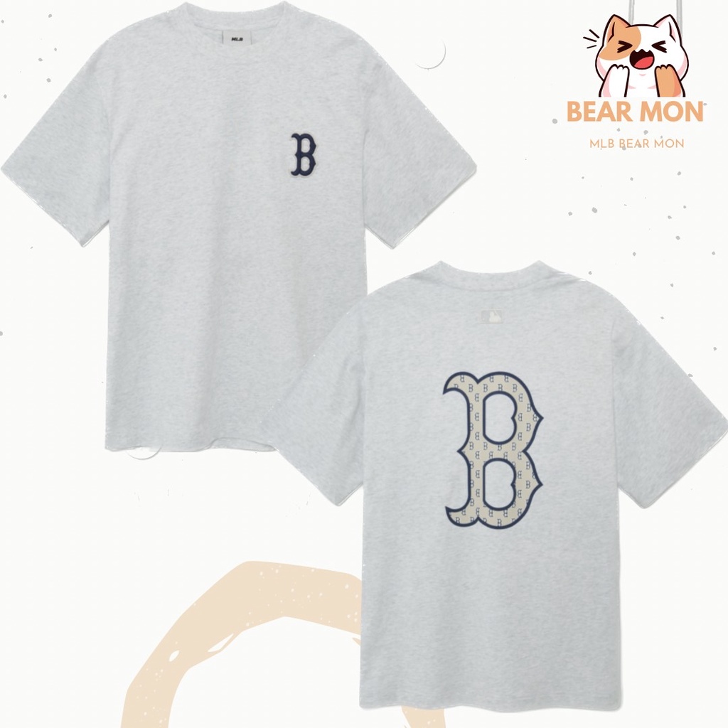 Áo MLB Classic Monogram Big rogo Short Sleeve T-Shirt New York Yangus 3Atsm0233