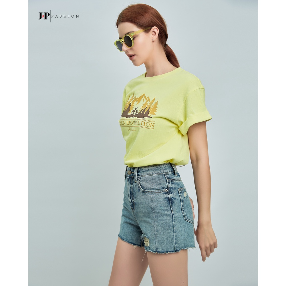 Quần short jean rách J-P Fashion B 15007451