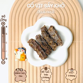 Treat Bánh Thưởng Cho Chó Cổ Vịt Sấy Khô DOGGOSTYLE Homemade Không Chất Bảo Quản 50G 100G