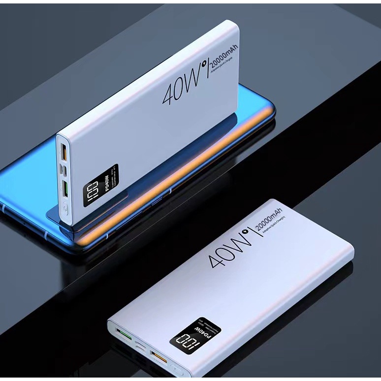 Sạc Siêu Nhanh Công Suất 40W - Pin Sạc Dự Phòng Senruko 20000mAh Sạc Nhanh 2 Chiều