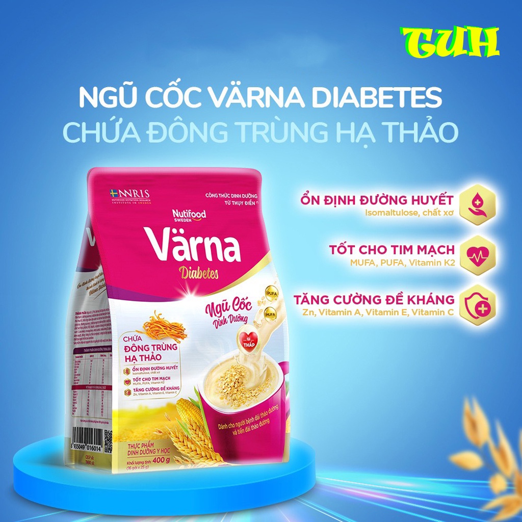 Ngũ cốc dinh dưỡng Varna Diabetes - Värna-TUH