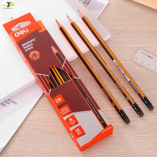 3 cây bút chì 2b deli 37013
