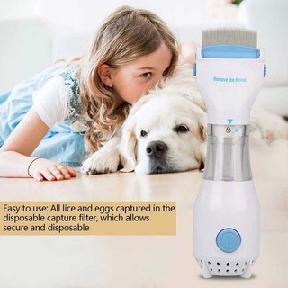 [Flash sales] Lược Máy Chải Chấy Thông Minh - Lược Điện Chải Chấy Và Trứng