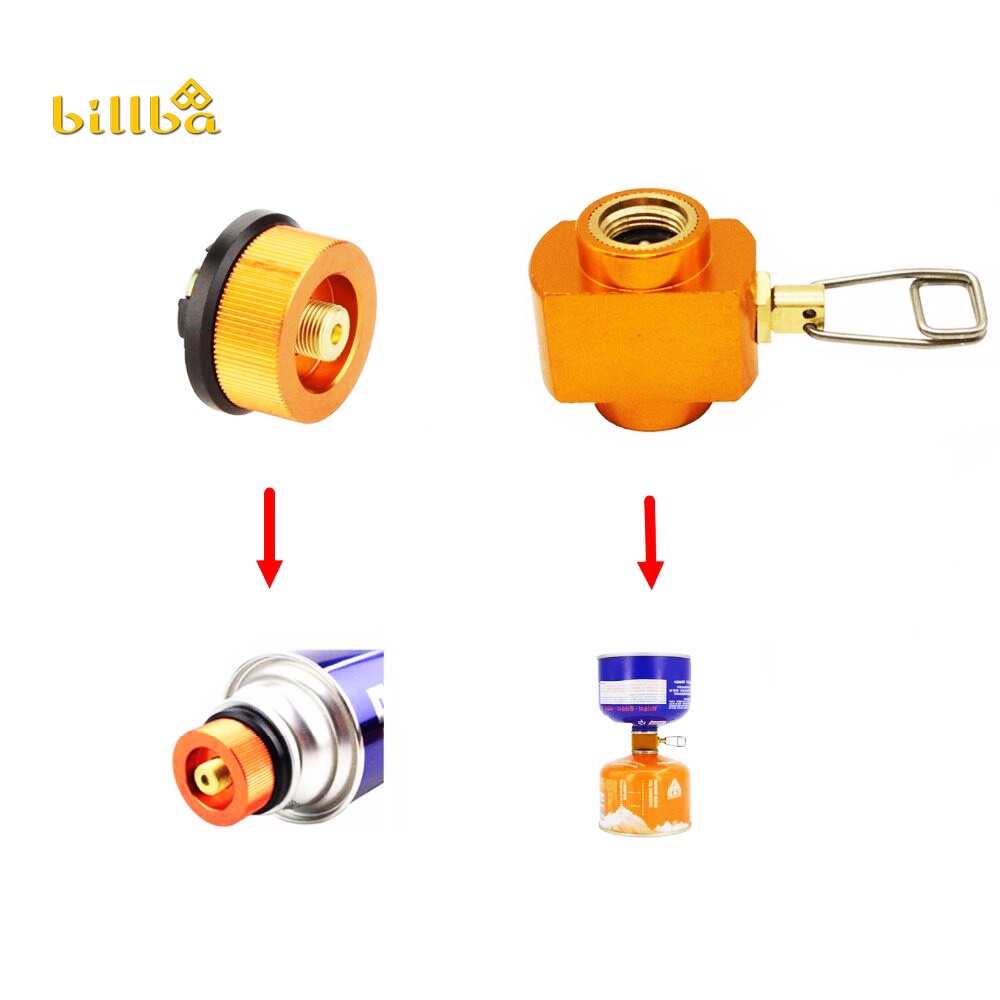 Đầu van bơm sang chiết nạp ga cho bình gas du lịch dã ngoại lùn   - Billba camping