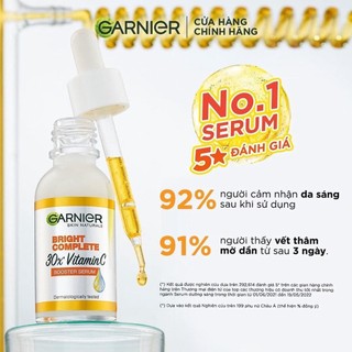 Serum Garnier 30x Vitamin C - chai 30ml
